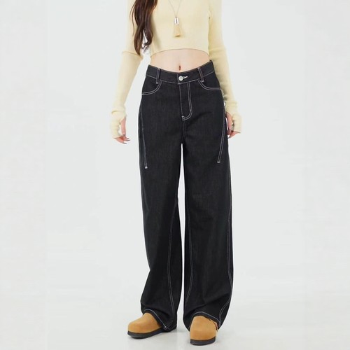 【10.29慧姐大码女装】2025新款牛仔弯刀裤子PYF6993-