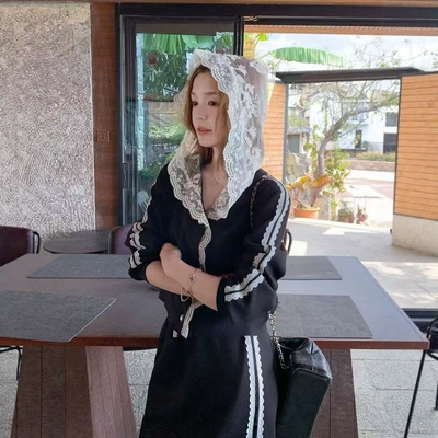 【3.18慧姐大码女装】2026新款拼接套装JYC8012-