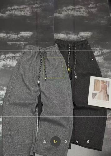 【11.12慧姐大码女装】2025新款雪花加绒裤子QSHF8253-