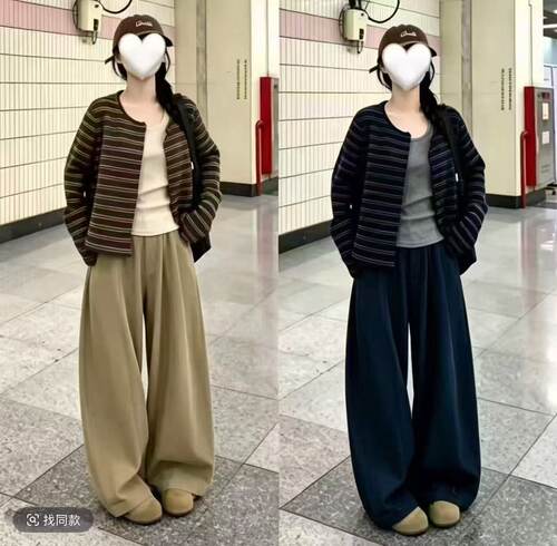 【9.7慧姐大码女装】2026秋款裤子XMN香81175-