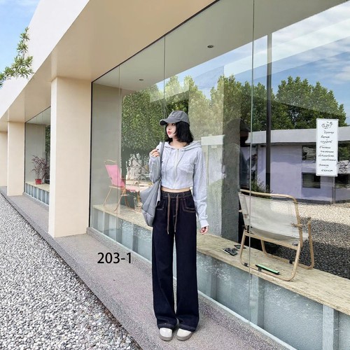 【12.16慧姐大码女装】2025新款款裤子CCJ203-7155