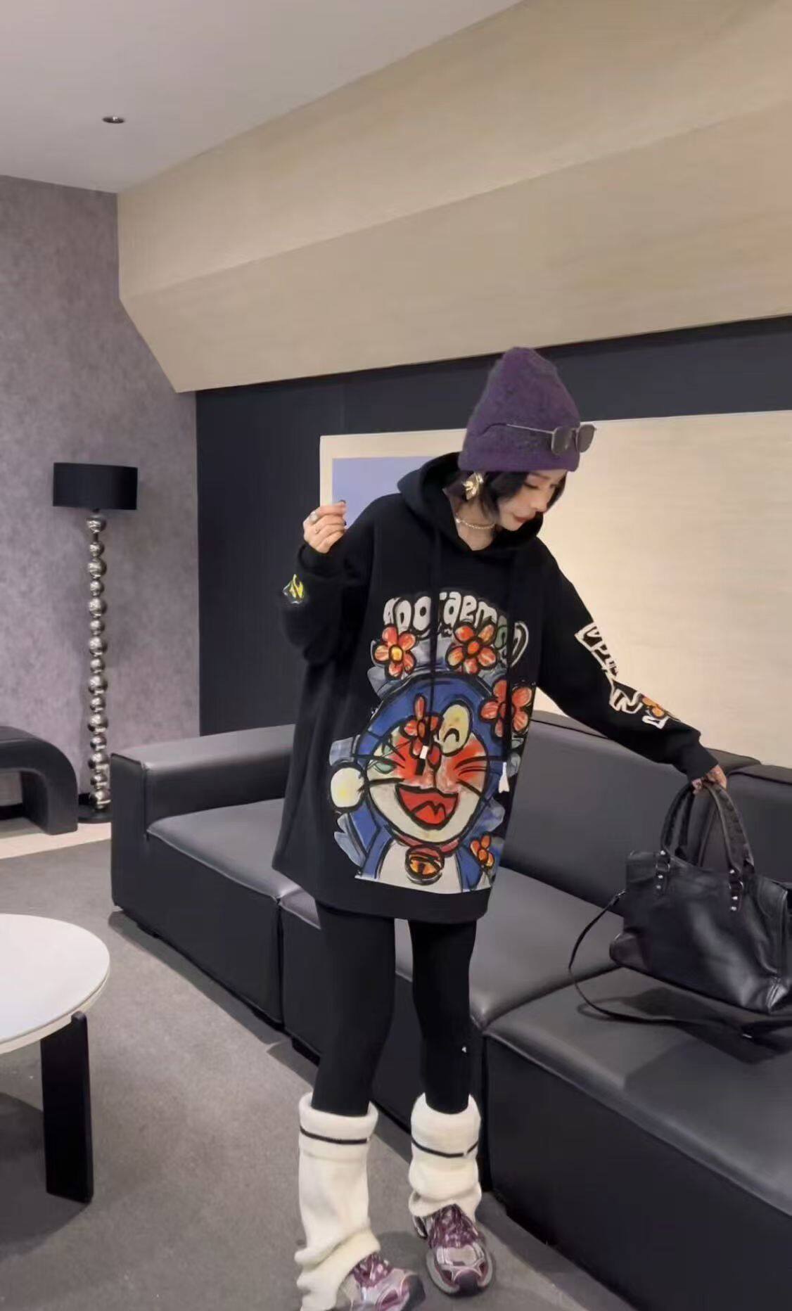 【11.28慧姐大码女装】2025新款防风卫衣XB宝2883-