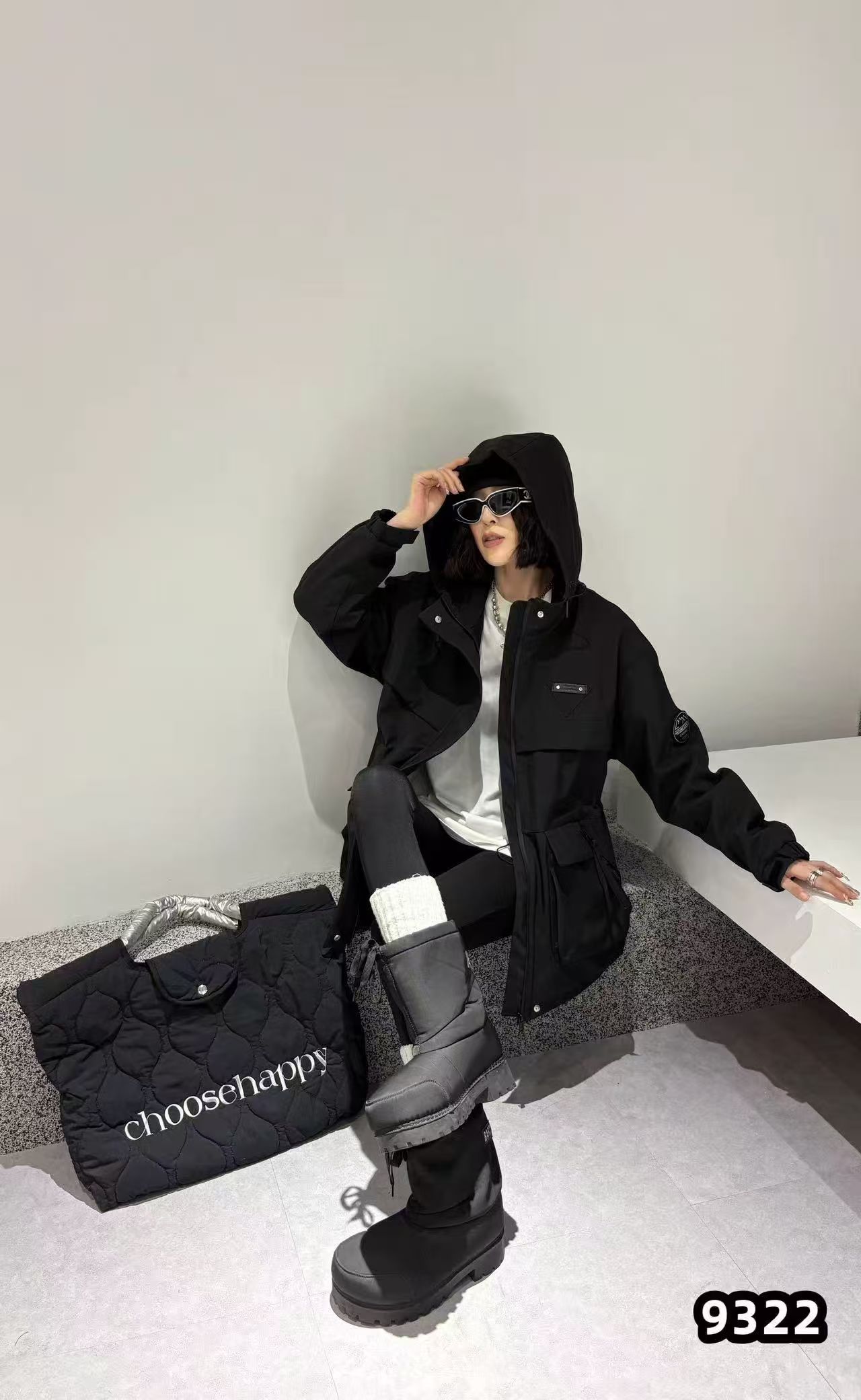 【10.9慧姐大码女装】2025新款棉服外套JJ晶9322-