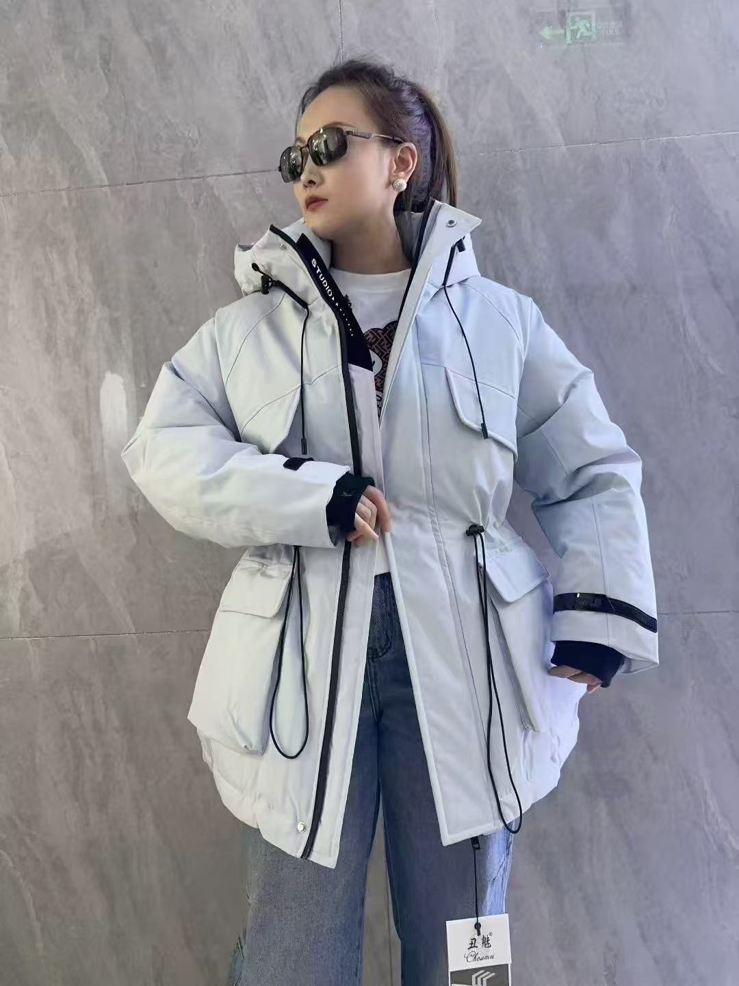 【12.10慧姐大码女装】2025新款棉服外套CM魅1098-