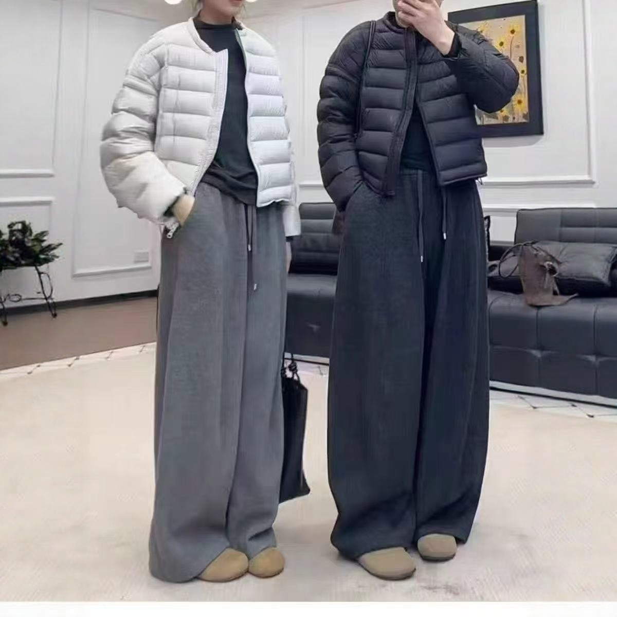 【1.18慧姐大码女装】2025新款裤子NZJ115-7121,女装/女士精品,大码羽绒服,淘宝优惠券,粉丝福利购,淘宝优惠卷