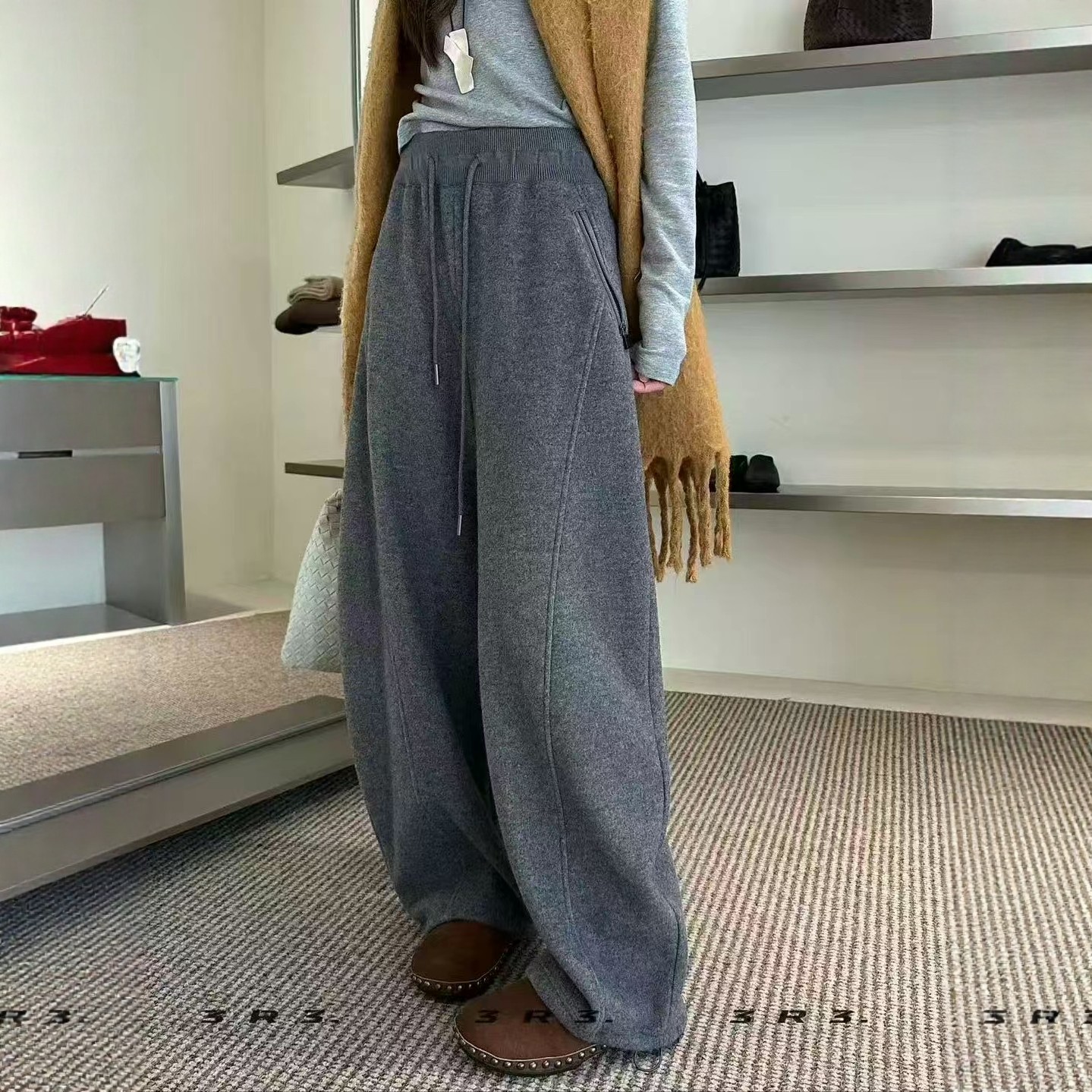 【12.18慧姐大码女装】2025新款羊绒裤子MM玛28832-,女装/女士精品,大码羽绒服,淘宝优惠券,粉丝福利购,淘宝优惠卷