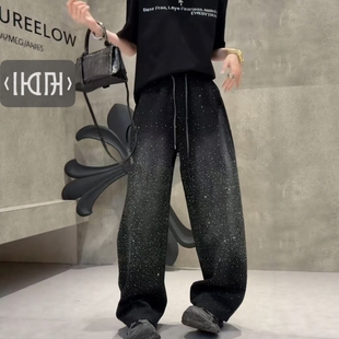 【12.26慧姐大码女装】2025新款满天星裤子QSHF8261-