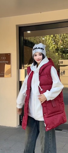 【10.22慧姐大码女装】2025新款棉衣马甲LL兰3517