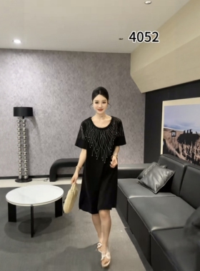 【5.14慧姐大码女装】2026新款半袖HT彤4052-7022