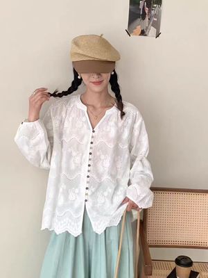 【1.21慧姐大码女装】2025新款衬衫上衣MS0850-