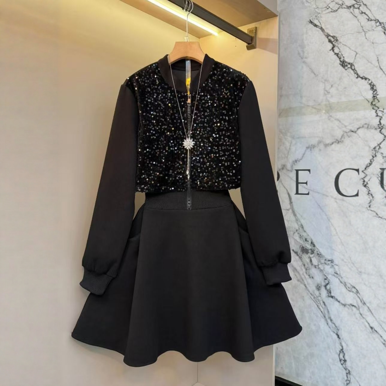 【12.2慧姐大码女装】2025新款连衣裙MG谷2569-7165