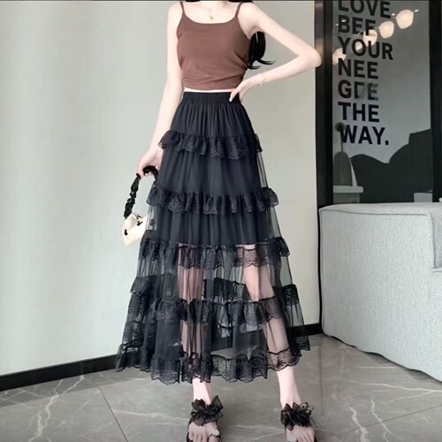 【3.22慧姐大码女装】2026新款半身裙CC聪817-7035