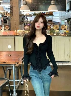 【12.18慧姐大码女装】2025新款针织上衣YNF范6683-