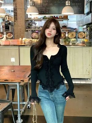 【12.18慧姐大码女装】2025新款针织上衣YNF范6683-