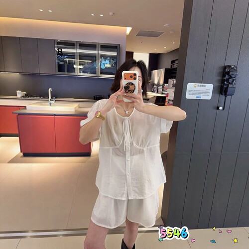 【6.18慧姐大码女装】2026新款套装DTT5546-7045