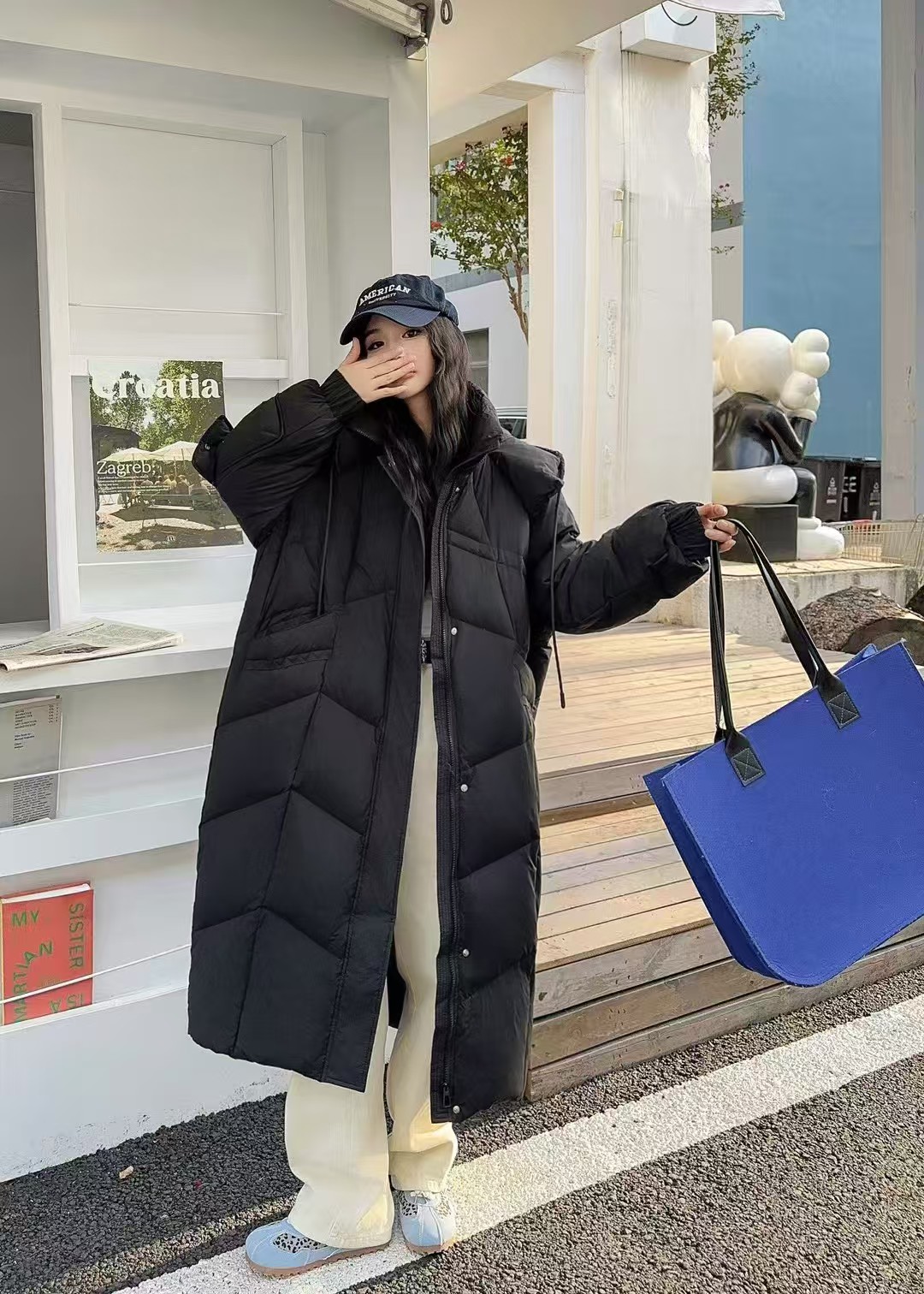 【11.19诗语美美哒】2025新款长款羽绒服外套QZM2401-