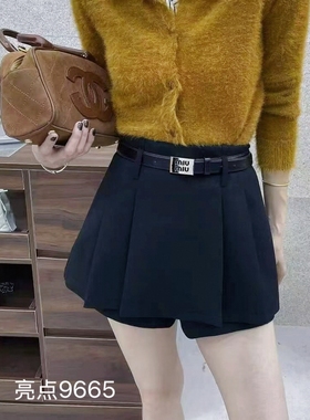 【11.26慧姐大码女装】2025新款大码裤裙LD点9665-