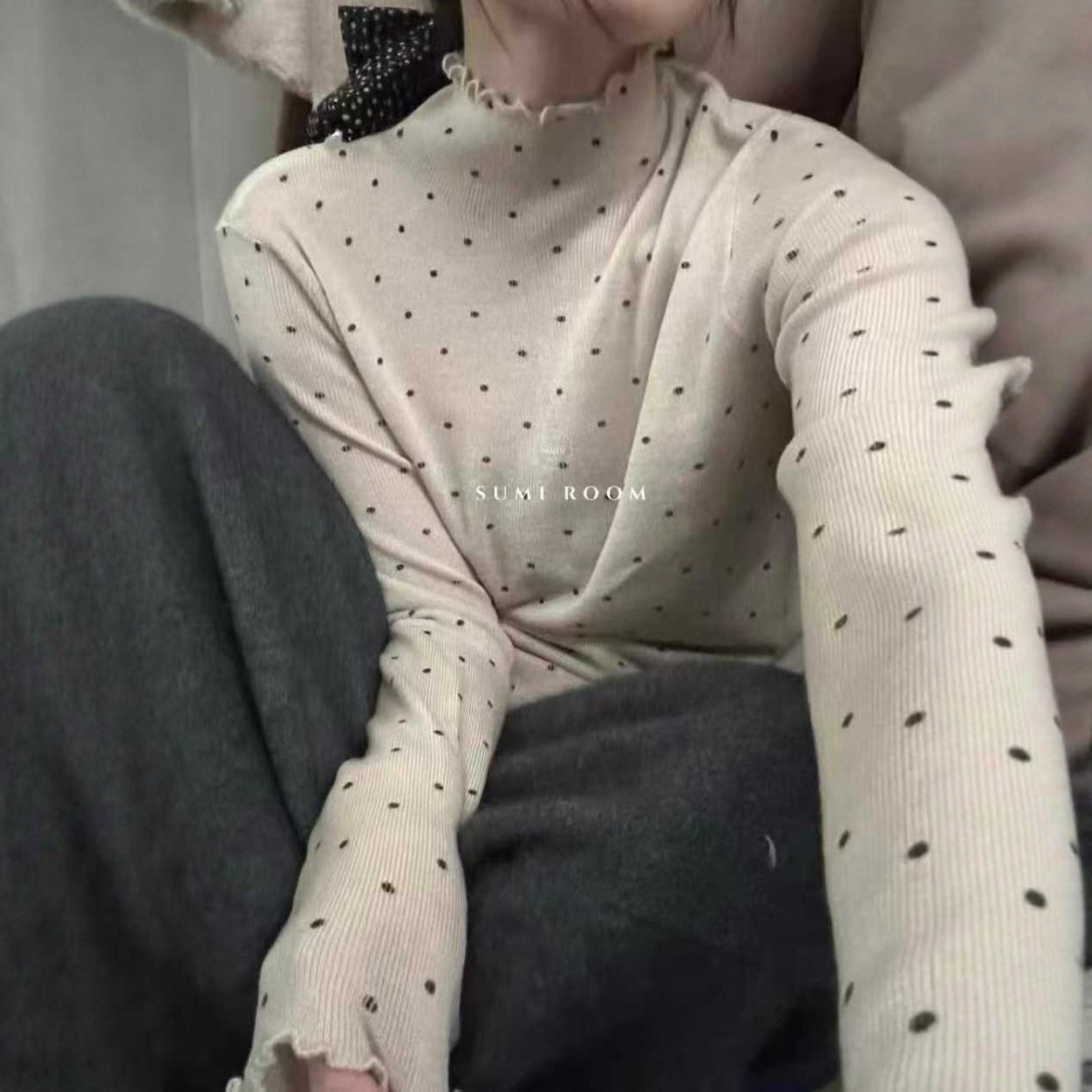 【10.26慧姐大码女装】2025新款波点YT858-1