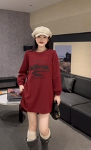 【12.1慧姐大码女装】2025新款加绒大版上衣XY洋8886-