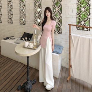 3.24慧姐大码 子PWW9518 女装 裤 7018 2026新款