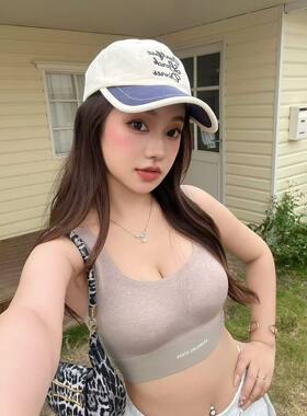【7.6慧姐大码女装】2026新款美背宽带HLG   S18-7016