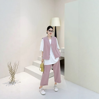 【3.30慧姐大码女装】2026新款三件套装PBB3605-