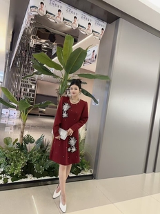 连衣裙HM妹10195 2025新款 女装 7145 12.18慧姐大码