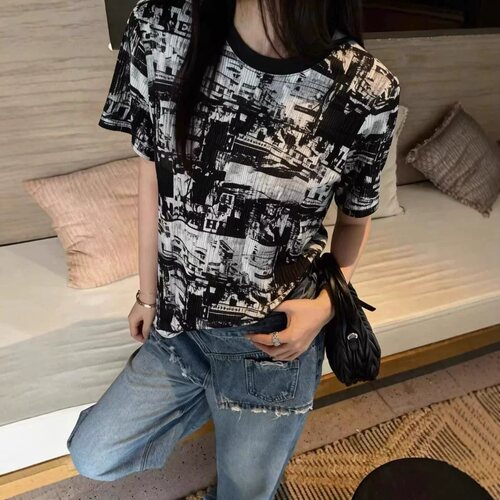 【5.6慧姐大码女装】2026新款半袖PHH2001-7020