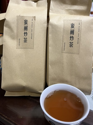 2024头春绿茶梅州蕉岭全手工锅炒蜜阑炒绿茶野生茶黄坑茶叶手工茶