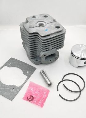 1E48F汽缸/63CC地钻汽缸48缸套总成微耕机配件送纸垫装机品质48mm