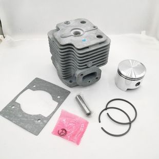 1E48F汽缸 机品质48mm 63CC地钻汽缸48缸套总成微耕机配件送纸垫装