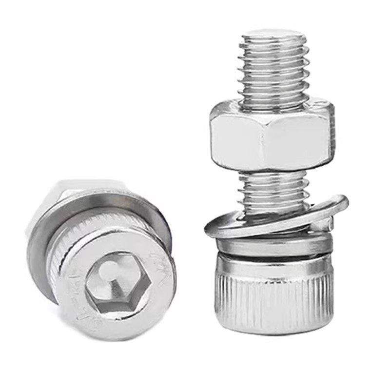 304不锈钢内六角螺丝螺母套装杯头螺钉组合螺栓M3M4M5M6M8M10-M16,五金/工具,螺栓,淘宝优惠券,粉丝福利购,淘宝优惠卷