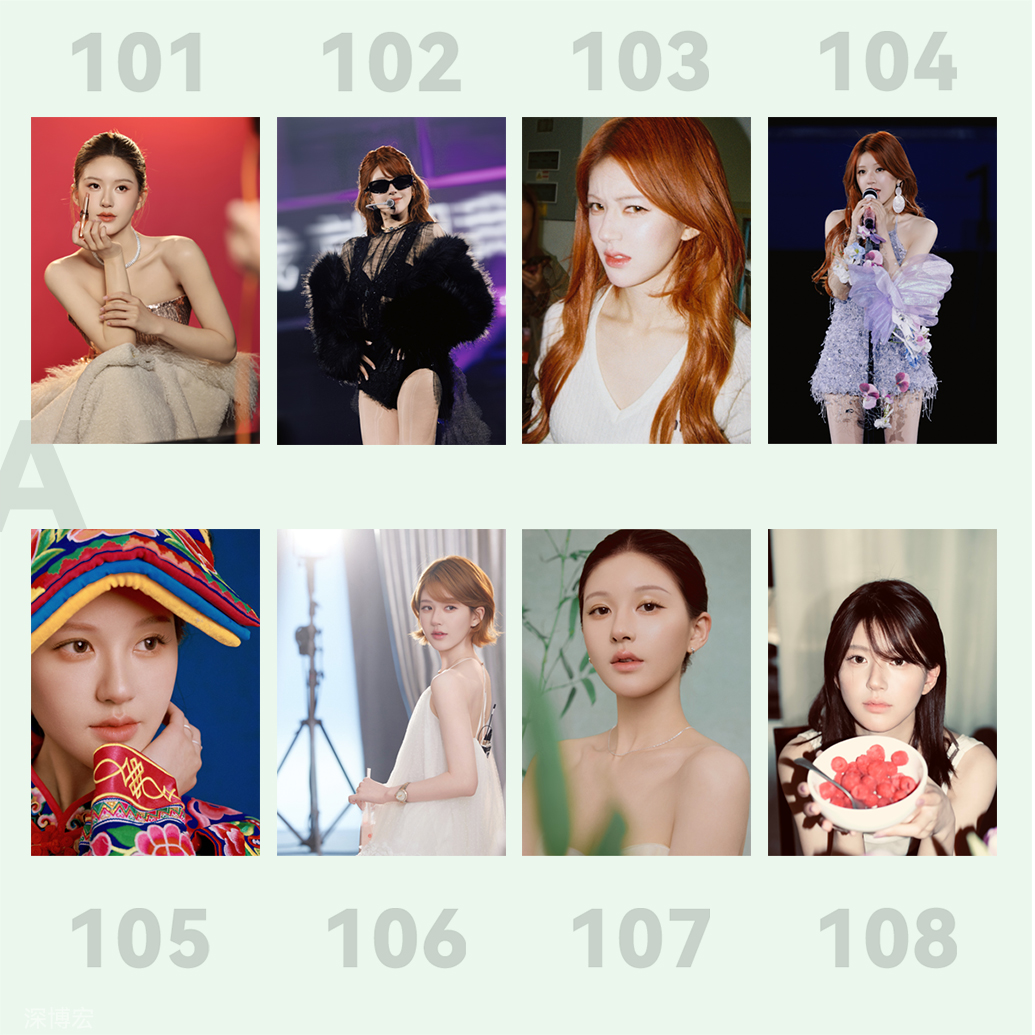 赵露思海报2025新款明星周边房间墙纸学生宿舍卧室装饰壁画贴墙