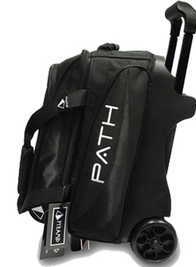 美国PYRAMID品牌拉杆大轮双球包两球袋黑色