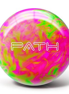 美国PYRAMID专用保龄球“PATH”系列直线球飞碟球8-14磅粉绿