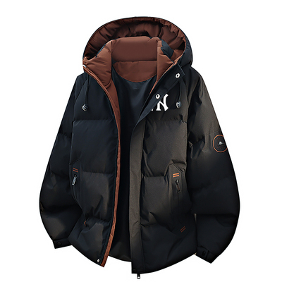 羽绒服男式冬季保暖加厚面包服