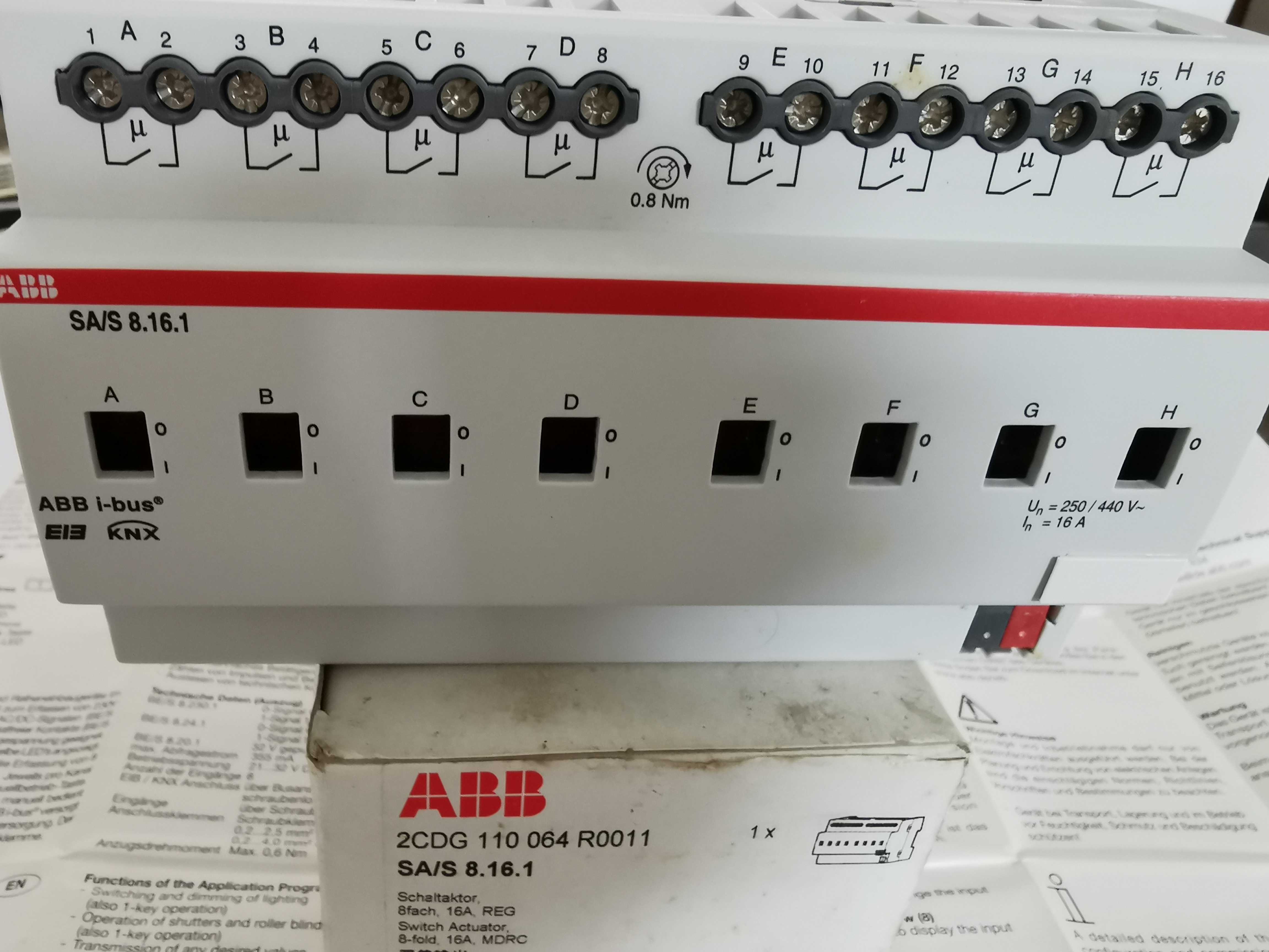 原装正品abb智能照明模块 sa/s8.16.1 库存现货议价