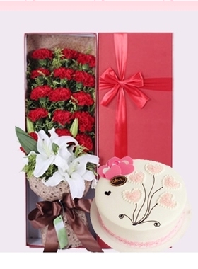 柳州柳北区解放雅儒胜利雀儿山钢城街母亲节鲜花店配送生日蛋糕