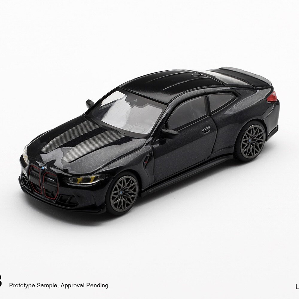 MINIGT 1:64 宝马BMW M4 CS 四系 宝石青 1213# 仿真合金汽车模型图片