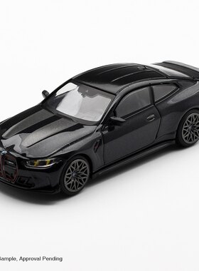 MINIGT 1:64 宝马BMW M4 CS 四系 宝石青 1213# 仿真合金汽车模型