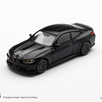 MINIGT 1:64 宝马BMW M4 CS 四系 宝石青 1213# 仿真合金汽车模型