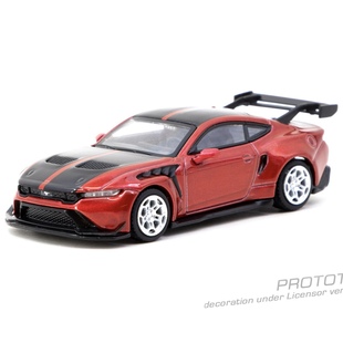 福特Ford 野马 Mustang 红色 GTD 仿真合金汽车模型收藏