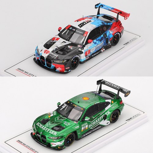 TSM 1:43 宝马BMW M4 GT3 EVO 大尾翼赛车 仿真树脂静态模型收藏