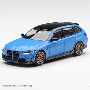 MINIGT 1:64 宝马BMW M3 M Performance Touring瓦罐合金车模1319