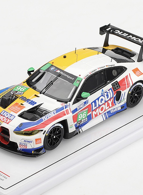 TSM 1:43 宝马M4 GT3 EVO 96#力魔涂装 IMSA耐力赛车 汽车模型