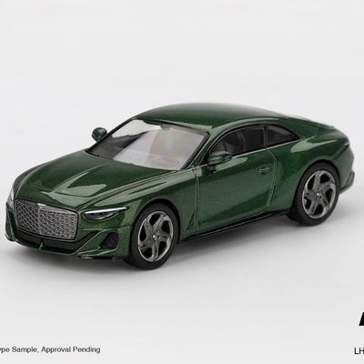MINIGT 1:64 宾利Bentley Batur Scarab 绿色 1161# 合金汽车模型