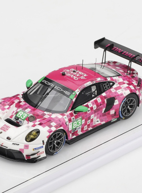 TSM 1:43 保时捷911 992 GT3 R IMSA赛车 铁娘子车队仿真汽车模型