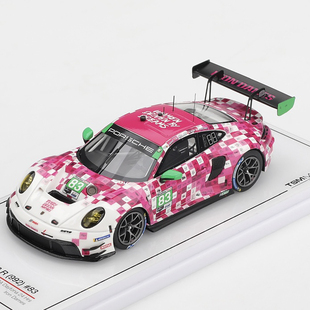 TSM 1:43 保时捷911 992 GT3 R IMSA赛车 铁娘子车队仿真汽车模型