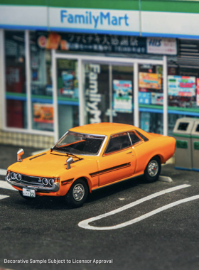 TW 1:64 收藏丰田赛利卡 1600GT TA22 Celica 仿真合金汽车模型