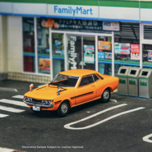 TW 1:64 收藏丰田赛利卡 1600GT TA22 Celica 仿真合金汽车模型